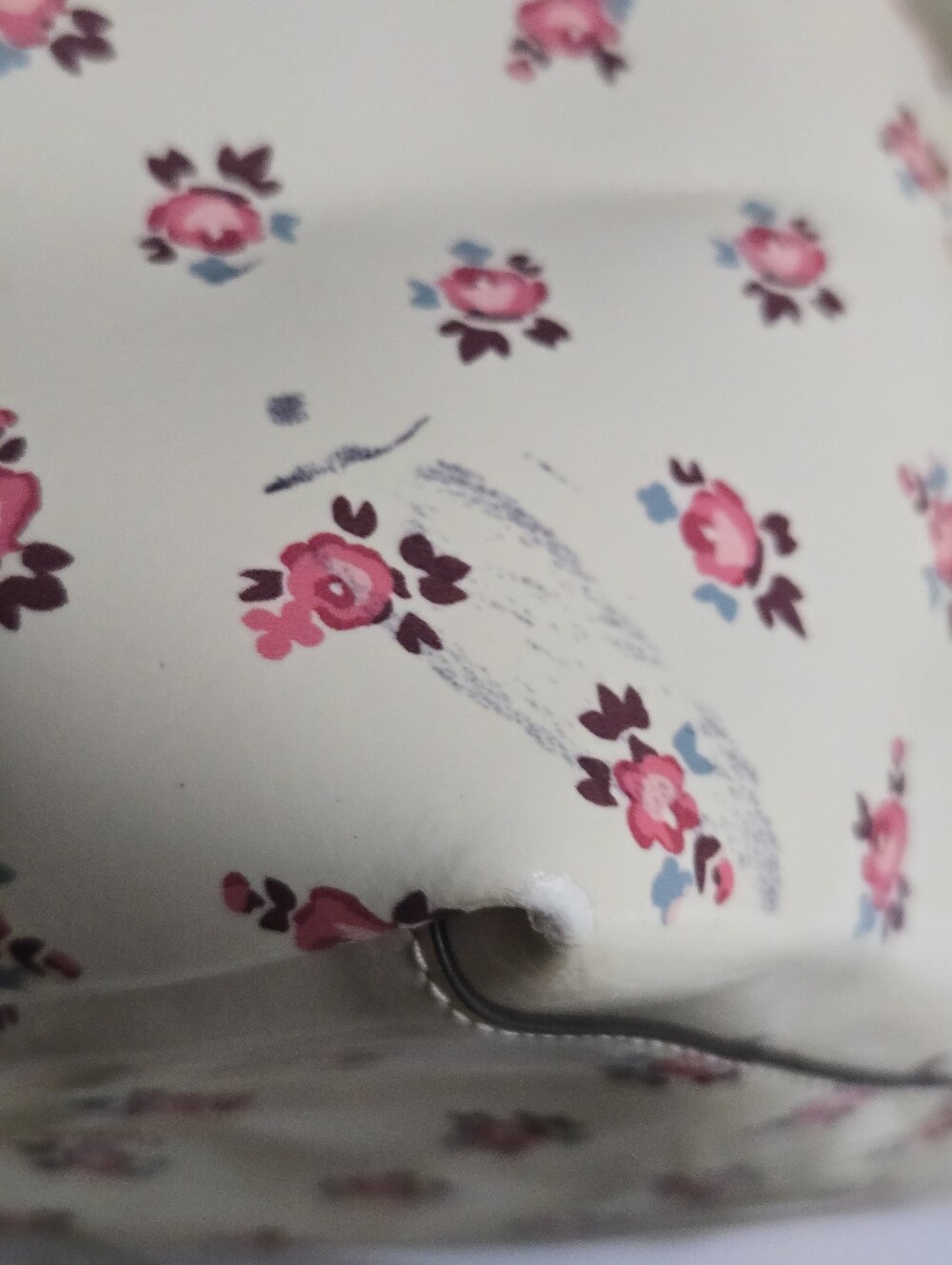 🌸GUC Coach Market Floral Bloom Large Patent Leather Tote Bag🌸 - Picture 9 of 14